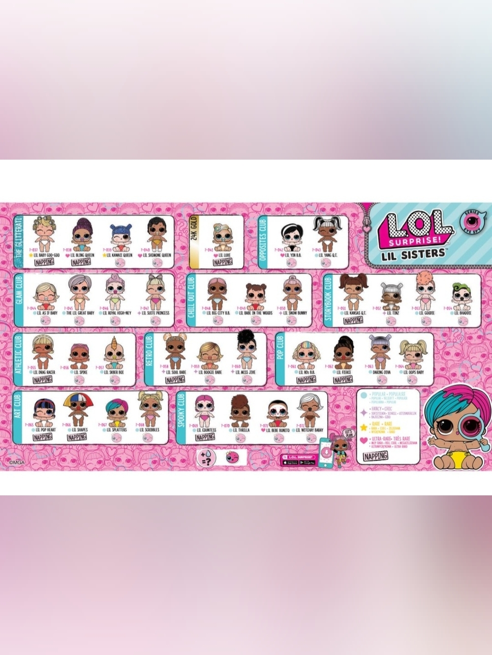 L.O.L. Surprise! Full eye Spy Collection
